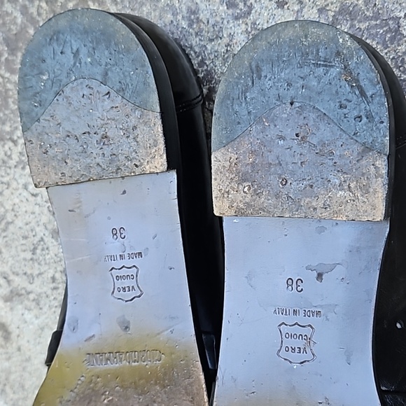 Georgia Armani leather loafer shoes Size 38 - Picture 7 of 11